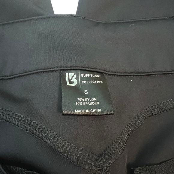 Buffbunny Black Tailored Stretch Pants Size Small‎ Workwear Legging Style - Picture 7 of 8